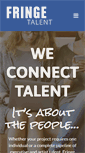 Mobile Screenshot of fringetalent.com